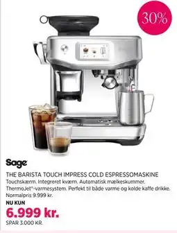 Salling THE BARISTA TOUCH IMPRESS COLD ESPRESSOMASKINE tilbud