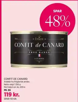 Salling CONFIT DE CANARD tilbud