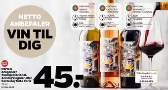 Porta 6 Aragonez/Touriga Nacional,Arinto/Viognier Eller Castelao/Tinta Roriz 75 Cl