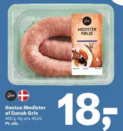 Let-Køb Gestus Medister af Dansk Gris tilbud
