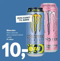 Let-Køb Monster Energy (flere varianter) tilbud