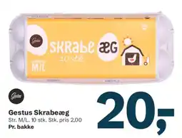 Let-Køb Gestus Skrabeæg tilbud