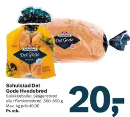 Let-Køb Schulstad Det Gode Hvedebrød tilbud