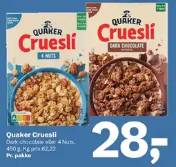Let-Køb Quaker Cruesli tilbud