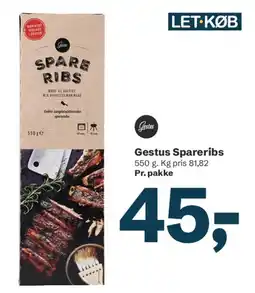 Let-Køb Gestus Spareribs tilbud