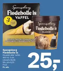 Let-Køb Spangsberg Flødebolle is tilbud