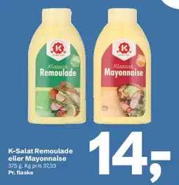 Let-Køb K-Salat Remoulade eller Mayonnaise tilbud