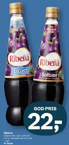 Let-Køb Ribena tilbud