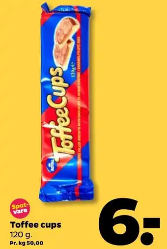 Netto Toffee Cups 120 g tilbud