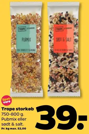 Netto Trope Storkøb 750-800 g tilbud