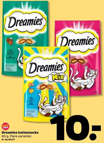 Dreamies Kattesnacks 60 g
