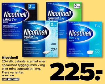Netto Nicotinell tilbud