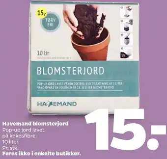 Netto Havemand Blomsterjord tilbud
