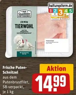 REWE DE Die Qualitäts Metzgerei Putenbrustfilet tilbud