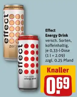 REWE DE Effect Energy Drink tilbud