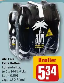REWE DE Afri Cola Extra Koffein tilbud