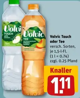 REWE DE Volvic Touch oder Tee tilbud