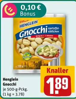 REWE DE Henglein Gnocchi tilbud