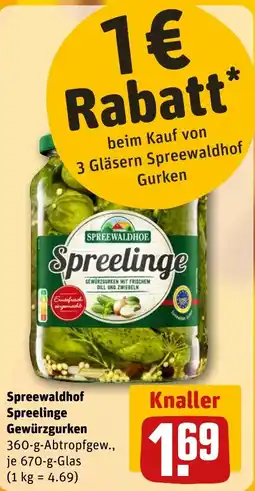 REWE DE Spreewaldhof Spreelinge tilbud