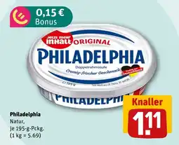 REWE DE Philadelphia Natur tilbud