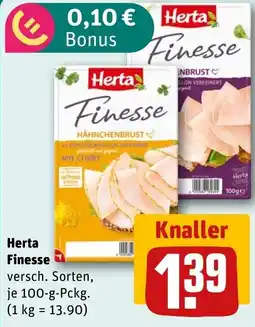 REWE DE Herta Finesse tilbud