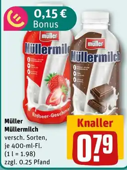 REWE DE Müller Müllermilch tilbud