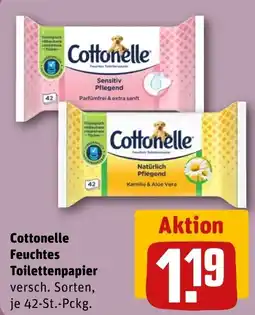 REWE DE Cottonelle Feuchtes Toilettenpapier tilbud