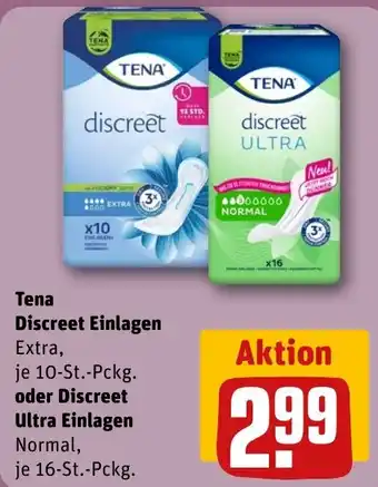 Tena Discreet Einlagen