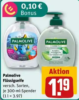 REWE DE Palmolive Flüssigseife tilbud