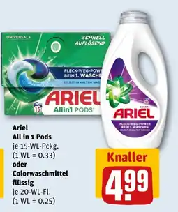 REWE DE Ariel All in 1 Pods tilbud