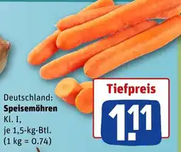 REWE DE Speisemöhren tilbud
