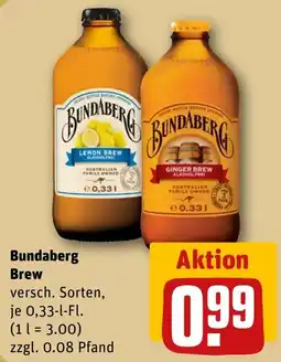 REWE DE Bundaberg Brew tilbud