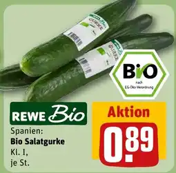 REWE DE Rewe Bio Bio Salatgurke tilbud