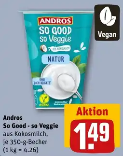 REWE DE Andros So Good - so Veggie tilbud