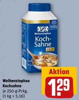 REWE DE Weihenstephan Kochsahne tilbud