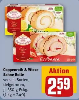 REWE DE Coppenrath & Wiese Sahne Rolle tilbud