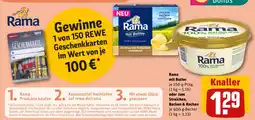 REWE DE Rama mit Butter tilbud