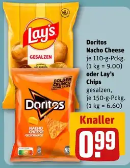 REWE DE Doritos Nacho Cheese tilbud