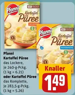REWE DE Pfanni Kartoffel Püree tilbud