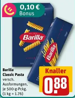 REWE DE Barilla Classic Pasta tilbud