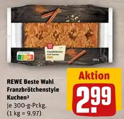 REWE DE REWE Beste Wahl Franzbrötchenstyle Kuchen tilbud