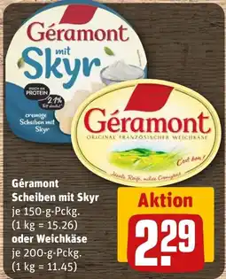 REWE DE Géramont Scheiben mit Skyr tilbud
