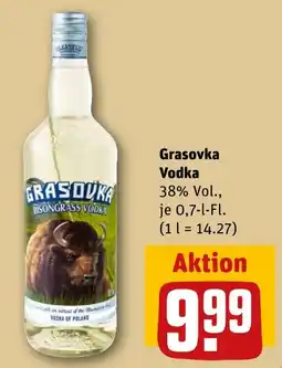 REWE DE Grasovka Vodka tilbud