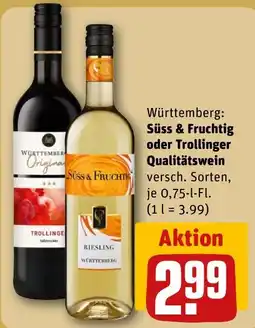 REWE DE Süss & Fruchtig tilbud