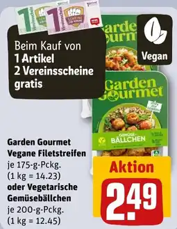 REWE DE Garden Gourmet Vegane Filetstreifen tilbud