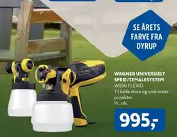 Davidsen Wagner universielt sprøjtemalesystem W590 Flexio tilbud