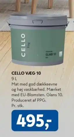 Davidsen Cello væg 10 tilbud