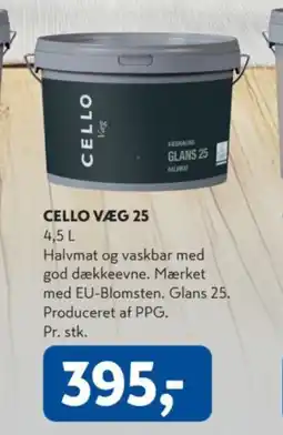 Davidsen Cello væg 25 tilbud