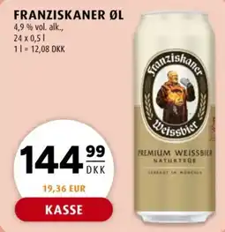 Scandinavian Park Franziskaner øl tilbud