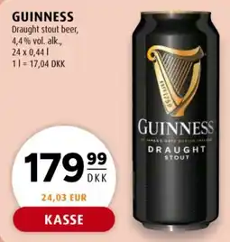 Scandinavian Park Guinness draught stout beer tilbud